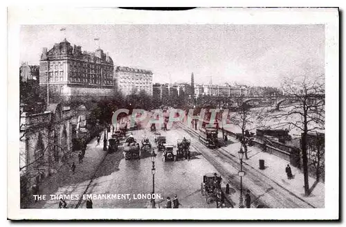 Cartes postales moderne The thames embankment London