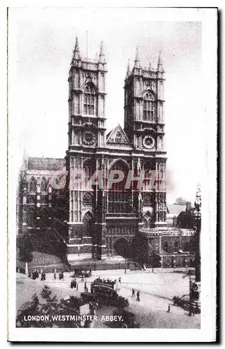 Moderne Karte London Westminster Abbey