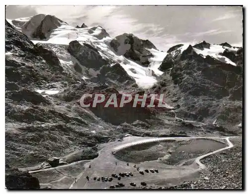 Moderne Karte Col du Susten et le Massif du Tierberg