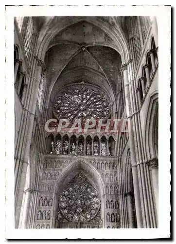 Cartes postales moderne Reims la Cathedrale les Rosaces