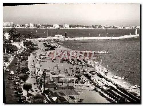 Cartes postales moderne Cannes la plage du Midi