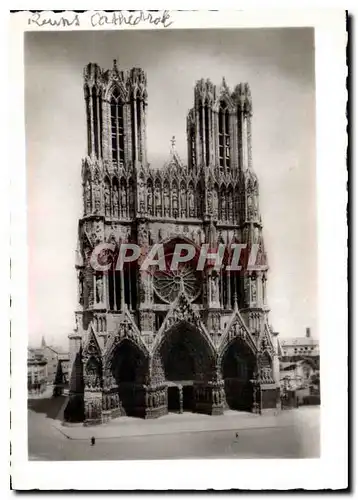 Cartes postales moderne Reims la Cathedrale