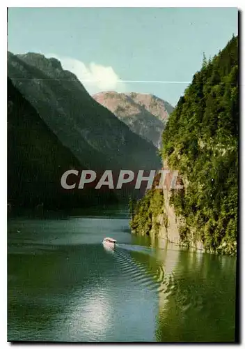 Cartes postales moderne Konigssee Falkensteinwand mit Funtenseetauern