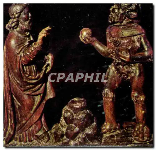 Cartes postales moderne St Bertrand de Comminges   Accoudoir de Stalle La Tentation du Christ
