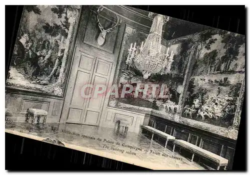 Ansichtskarte AK Collection speciale du palais de Compiegne Salon des Chasses