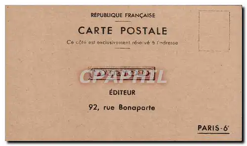 Carte Dunod Editeur Rue Bonaparte Paris Napoleon