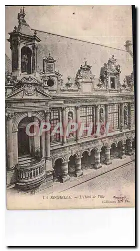 Cartes postales La rochelle l'Hotel de Ville