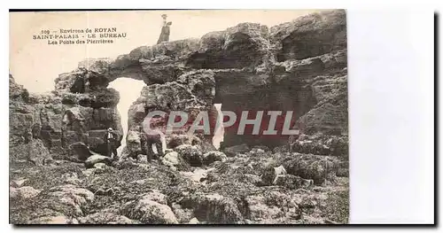 Ansichtskarte AK Environs de Royan Saint Palais le Bureau les ponts des Pierrieres