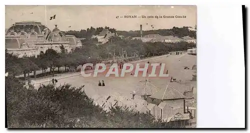 Cartes postales Royan un coin de la grande conche