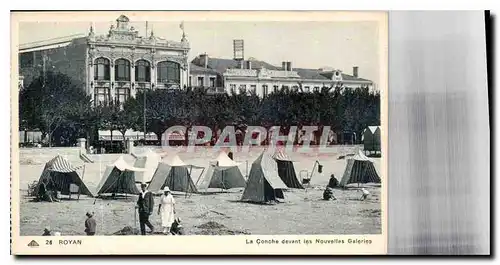 Cartes postales Royan la Conche devant les Nouvelles Galeries