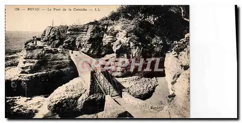 Cartes postales Royan le pont de la Corniche