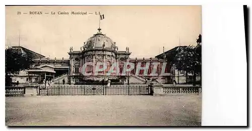 Cartes postales Royan le Casino municipal