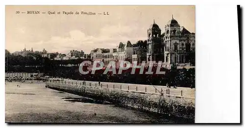 Cartes postales Royan Quai et facade de Foncillon