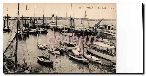 Cartes postales Royan le port Bateaux de peche