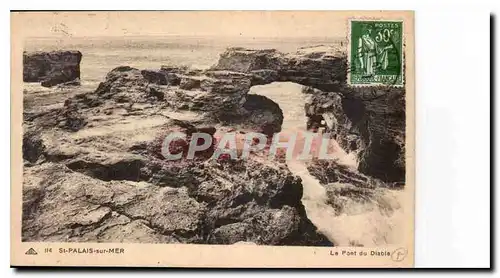 Cartes postales St Palais sur Mer le Pont du Diable