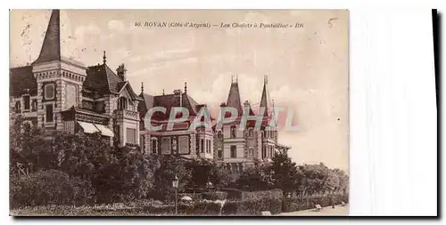 Cartes postales Royan cote d'Argent les chalets a Pointaillac