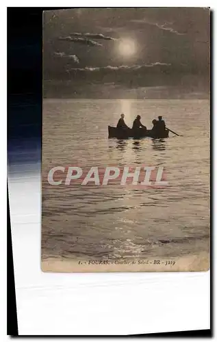 Cartes postales Fouras Coucher de Soleil