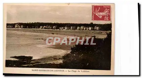 Cartes postales Saint Georges de Didonne la plage de Vallieres
