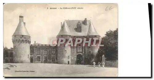 Cartes postales Jonzac le Chateau XIII siecle