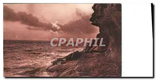 Ansichtskarte AK Angoulins sur mer coucher de soleil a la Pointe du Chay