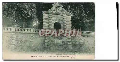 Cartes postales Mirambeau le chateau porte Gallo romaine