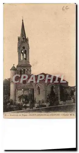 Cartes postales Environs de Royan Saint Georges de Didonne l'eglise