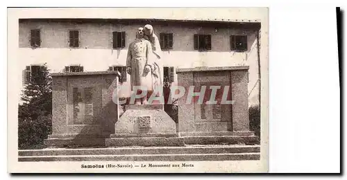 Ansichtskarte AK Samoens Hte Savoie le monuemnt aux morts