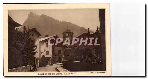 Cartes postales Samoens et le criou