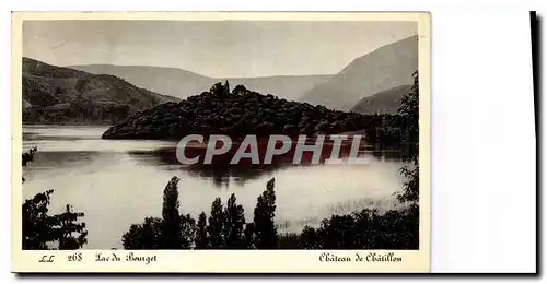 Cartes postales Lac du Bourget Chateau de Chatillon