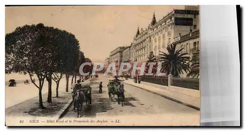 Ansichtskarte AK Nice Hotel Royal et la Promenade des Anglais