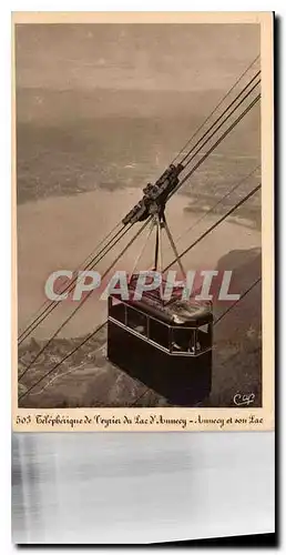 Cartes postales Telepherique du Lac d'Annecy Annecy et son Lac