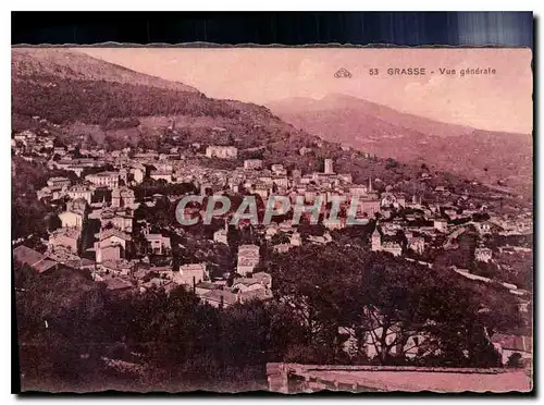 Cartes postales Grasse vue generale