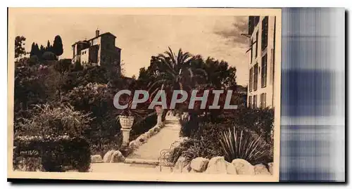 Cartes postales Monastere de l'Annonciade Vue prise des Jardins de l'Hotel Annonciata Menton France