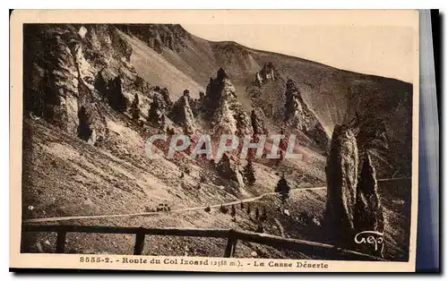 Cartes postales Route du Col Izoard La Casse Deserte