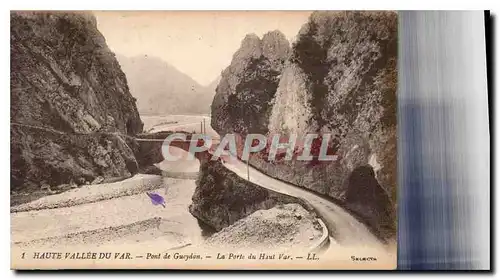 Cartes postales Haute Vallee du Var Pont de Gueydon La Porte du Haut Var