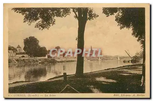 Cartes postales Corbeil S et O La Seine