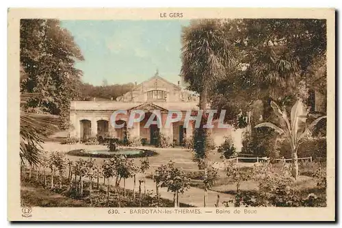 Cartes postales Le Gers Barbotan les Thermes Bains de Boue