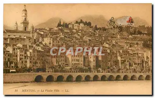 Cartes postales Menton La Vieille Ville