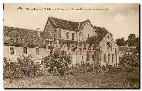 Ansichtskarte AK Abbaye de Noirlac pres St Amand Mortrond Cher Vue d'ensemble