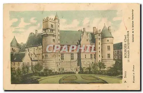 Cartes postales Bourges Cher Le Palais Jacques Coeur