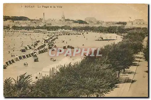 Cartes postales Royan La Plage et la Ville