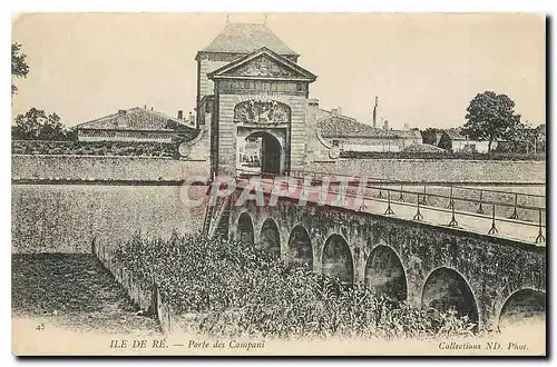 Cartes postales Ile de Re Porte des Campani