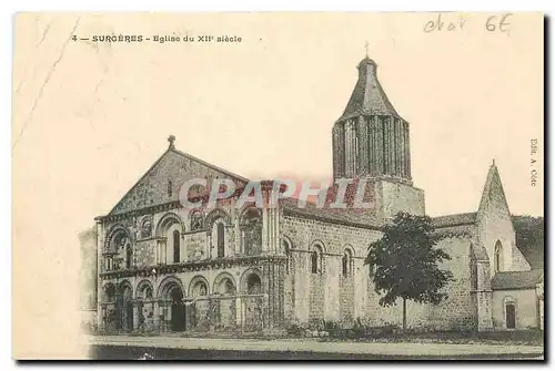 Cartes postales Surgeres Eglise du XII siecle