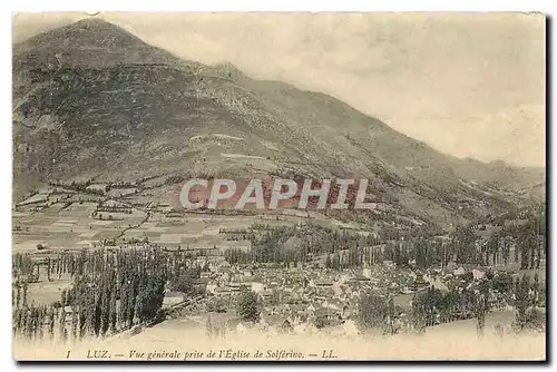 Cartes postales Luz Vue generale prise de l'Eglise de Solferino