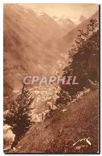 Cartes postales Toute la France Cauterets H P Cauterets vu a vol d'oiseau