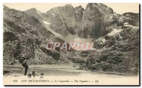 Cartes postales Env de Cauterets Le Vignemale