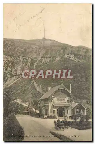 Cartes postales Lourdes Gare du funiculaire du grand Jer