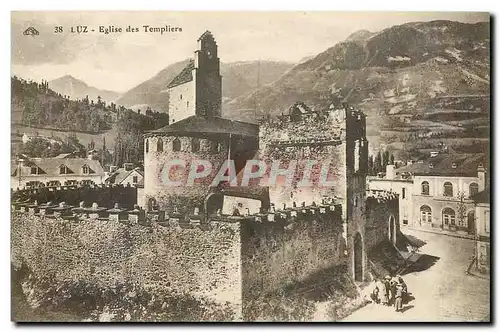 Cartes postales Luz Eglise des Templiers