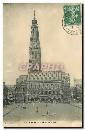 Cartes postales Arras l'Hotel de Ville