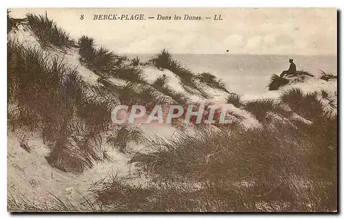 Ansichtskarte AK Berck Plage Dans les Dunes